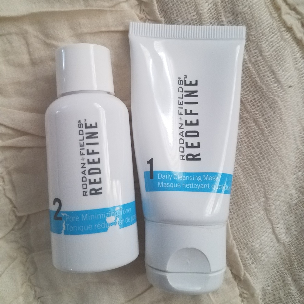 Rodan and Fields Redefine Travel Size Step 1&2